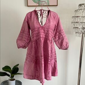 Free people denim dress